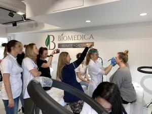 szkolenie u mistrzyni polski z makijażu permanentnego biomedica biotic #biomedica #biotic